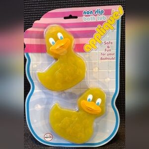 (6) Yellow Duck Bath Tub Appliques